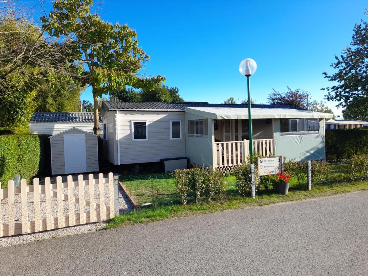 Le Mobile Home Le Victory Situe Au Camping Le Rio Нуаель-сюр-Мер Экстерьер фото